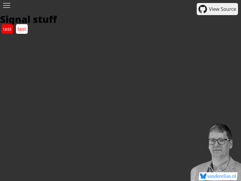 Signal Input Musings