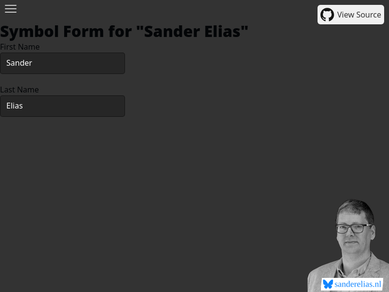 Signals Form (Full Name)
